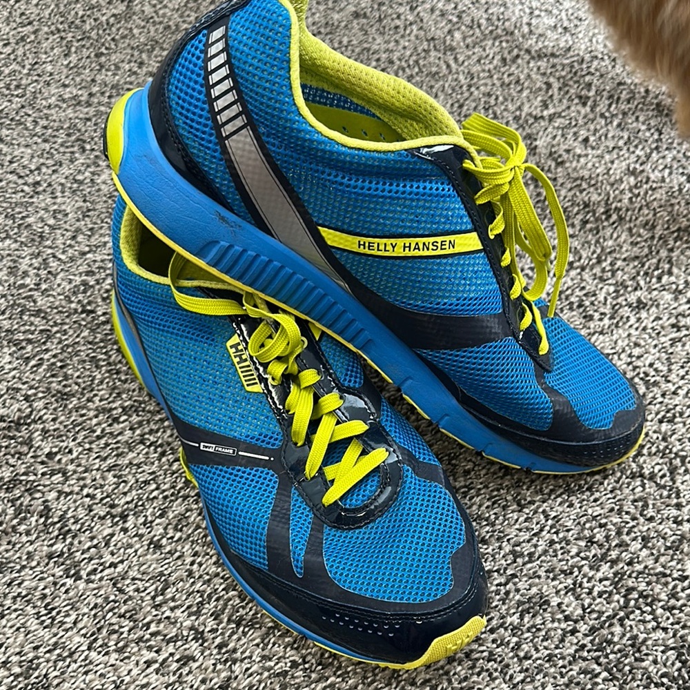 Helly Hansen Blue and Yellow Swim Footwear